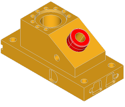 Removing the cylindrical protrusion